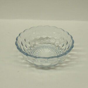 Anchor Hocking Fire King Blue BUBBLE 4 1/2 Inch Fruit or Sauce Bowl